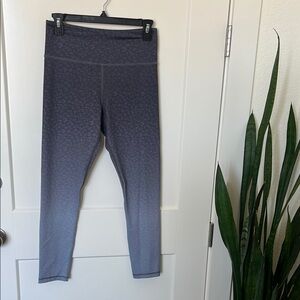 ZYIA Gray Leopard Print Leggings